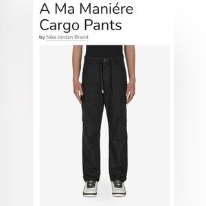 Nike Jordan x A Ma Maniere Cargo Pants Black 30